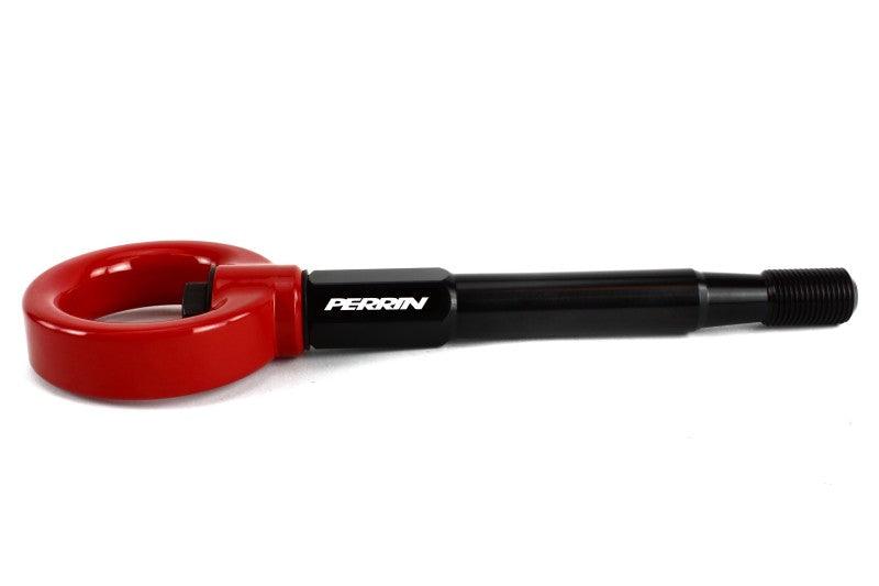 Perrin 18-21 WRX/STI / 13-20 BRZ / 17-20 Toyota 86 Front Tow Hook Kit - Red - Corvette Realm