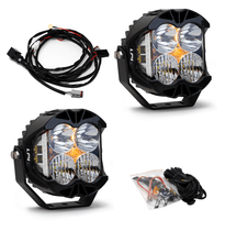 Load image into Gallery viewer, Baja Designs Jeep JL/JT Rubicon Steel Bumper LED Light Kit LP4 w/Upfitter - Corvette Realm