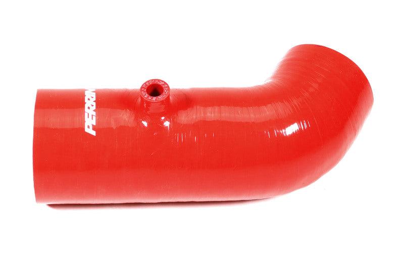 Perrin 22-23 Subaru BRZ/Toyota GR86 Silicone Inlet Hose (3in. ID / SS Wire) - Red - Corvette Realm