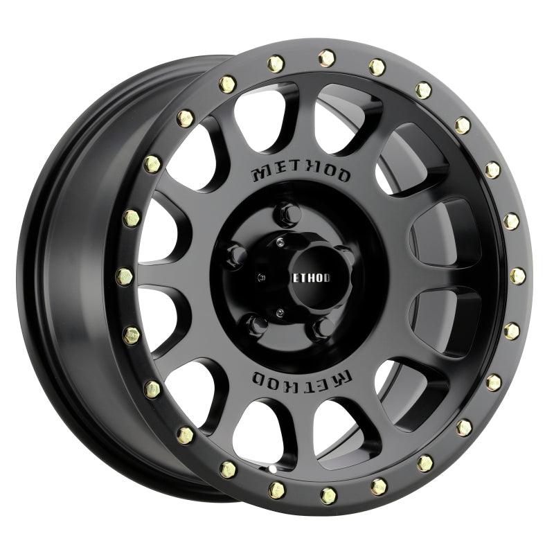 Method MR305 NV 17x8.5 0mm Offset 5x5 94mm CB Matte Black Wheel - Corvette Realm