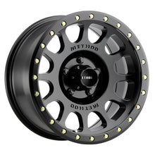 Load image into Gallery viewer, Method MR305 NV 17x8.5 0mm Offset 5x5 94mm CB Matte Black Wheel - Corvette Realm