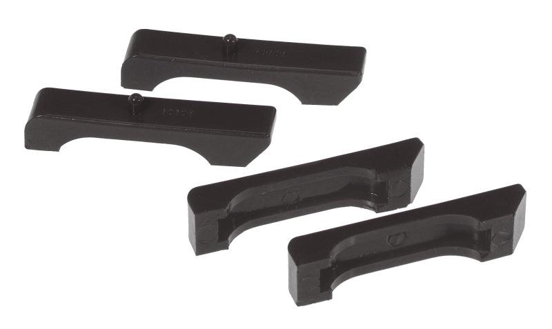 Prothane 68-87 GM Small Block Radiator Insolators - Black - Corvette Realm