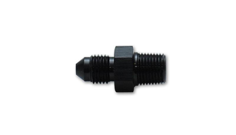 Vibrant -4 AN to 1/16in NPT Straight Adapter Fittings - Aluminum - Corvette Realm