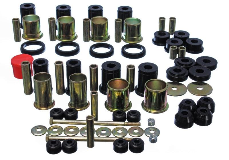 Energy Suspension 89-92 Chevrolet Camaro Black Hyper-flex Master Bushing Set - Corvette Realm