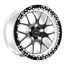 Load image into Gallery viewer, Weld S77 17x10 / 5x120mm BP / 7.2in. BS Black Wheel (High Pad) - Black Single Beadlock MT - Corvette Realm