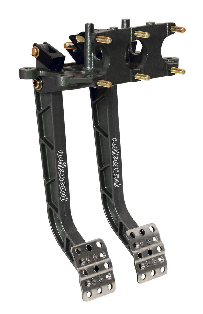 Wilwood Adjustable Dual Pedal - Brake / Clutch - Rev. Swing Mount - 6.25:1 - Corvette Realm