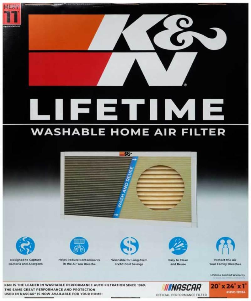 K&N HVAC Filter - 20 x 24 x 1 - Corvette Realm