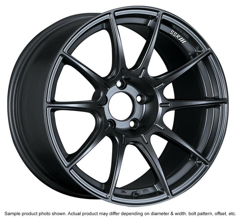 SSR GTX01 18x9.5 5x114.3 22mm Offset Flat Black Wheel Evo 8 9 X / G35 / 350z / 370z - Corvette Realm