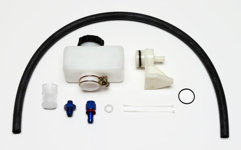 Wilwood Reservoir Kit Compact Remote M/C w/ Fittings 10.7 oz. Res. - Corvette Realm