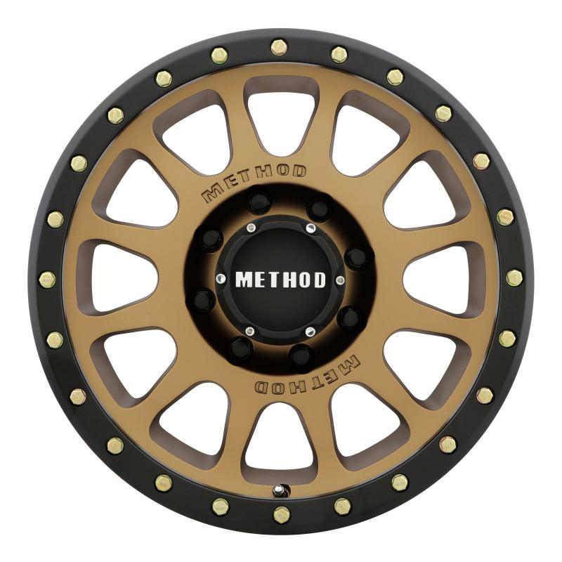 Method MR305 NV 18x9 +18mm Offset 8x170 130.81mm CB Method Bronze/Black Street Loc Wheel - Corvette Realm