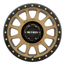 Load image into Gallery viewer, Method MR305 NV 20x10 -18mm Offset 8x170 130.81mm CB Bronze Wheel - Corvette Realm