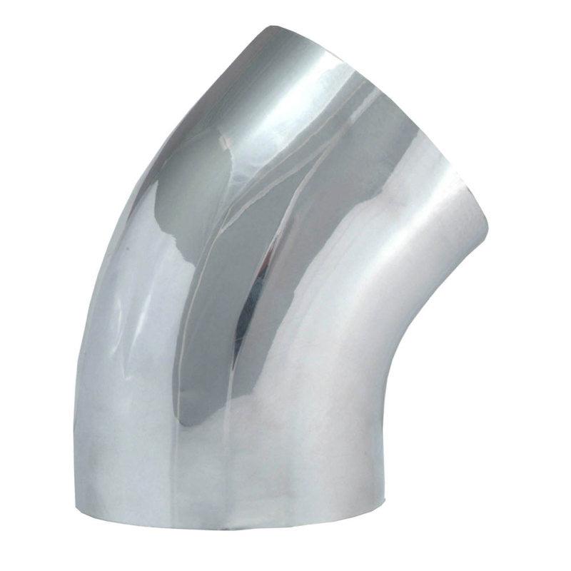 Spectre Universal Tube Elbow 4in. OD / 45 Degree - Aluminum - Corvette Realm