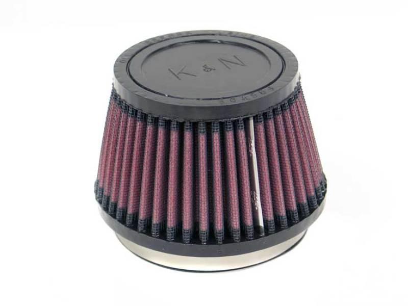 K&N Filter Universal Rubber Filter 3 1/2 inch Flange 4 5/8 inch Base 3 1/2 inch Top 3 inch Height - Corvette Realm