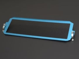 Cusco 08-17 Impreza (GR/GV/VA) Turbo Intercooler Protection Grill Kit Blue w/Blk Mesh - Corvette Realm