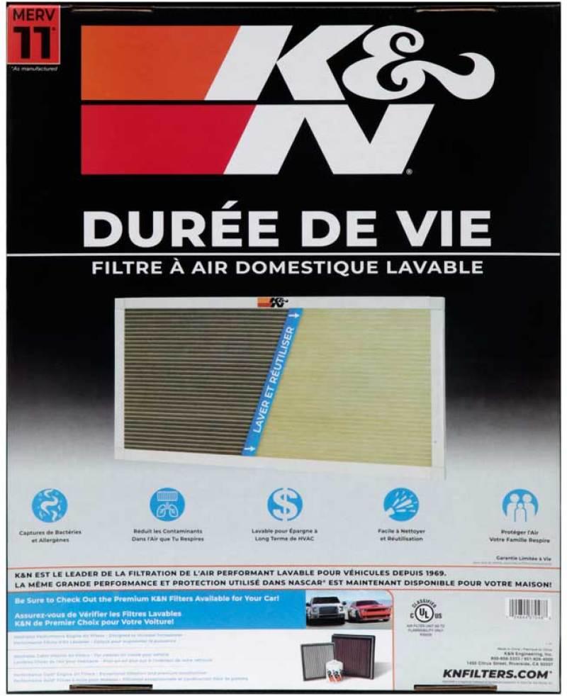 K&N HVAC Filter - 16 x 20 x 1 - Corvette Realm