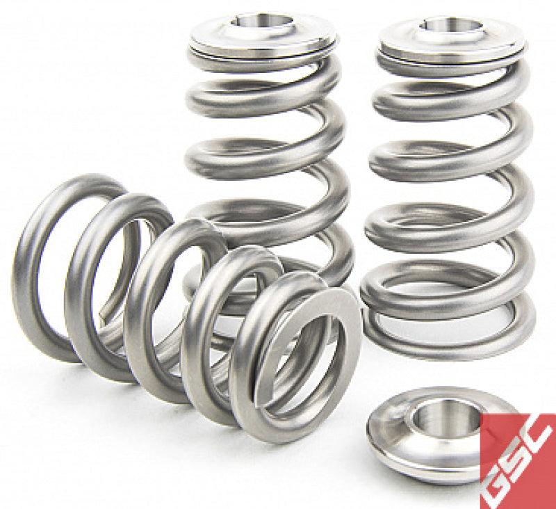 GSC P-D Toyota 2JZ-GTE Extreme Pressure Single Conical Valve Spring and Ti Retainer Kit - Corvette Realm