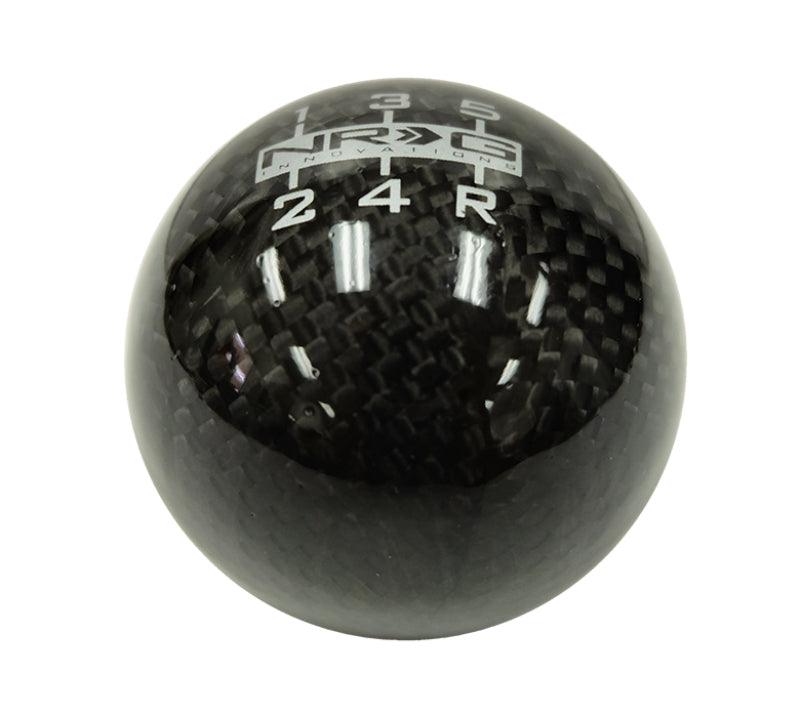 NRG Universal Ball Style Shift Knob - Heavy Weight 480G / 1.1Lbs. - Black Carbon Fiber (5 Speed) - Corvette Realm