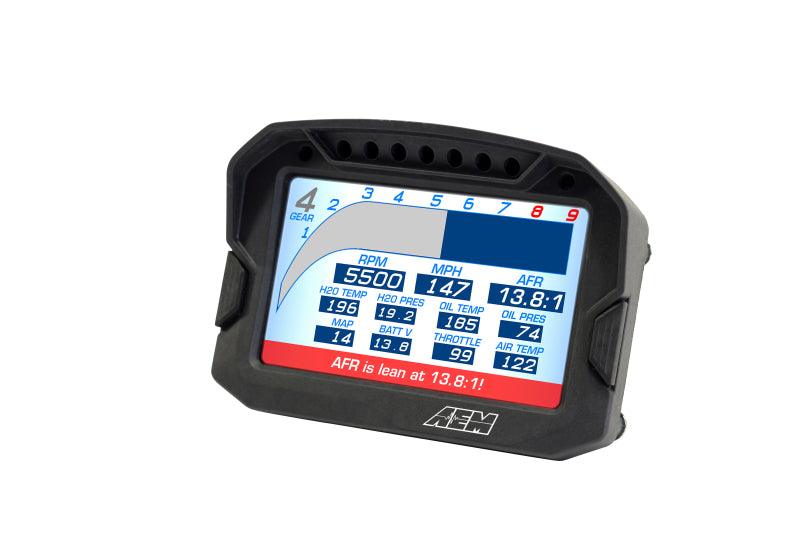 AEM CD-5LG Carbon Logging Digital Dash Display w/ Internal 10Hz GPS & Antenna - Corvette Realm