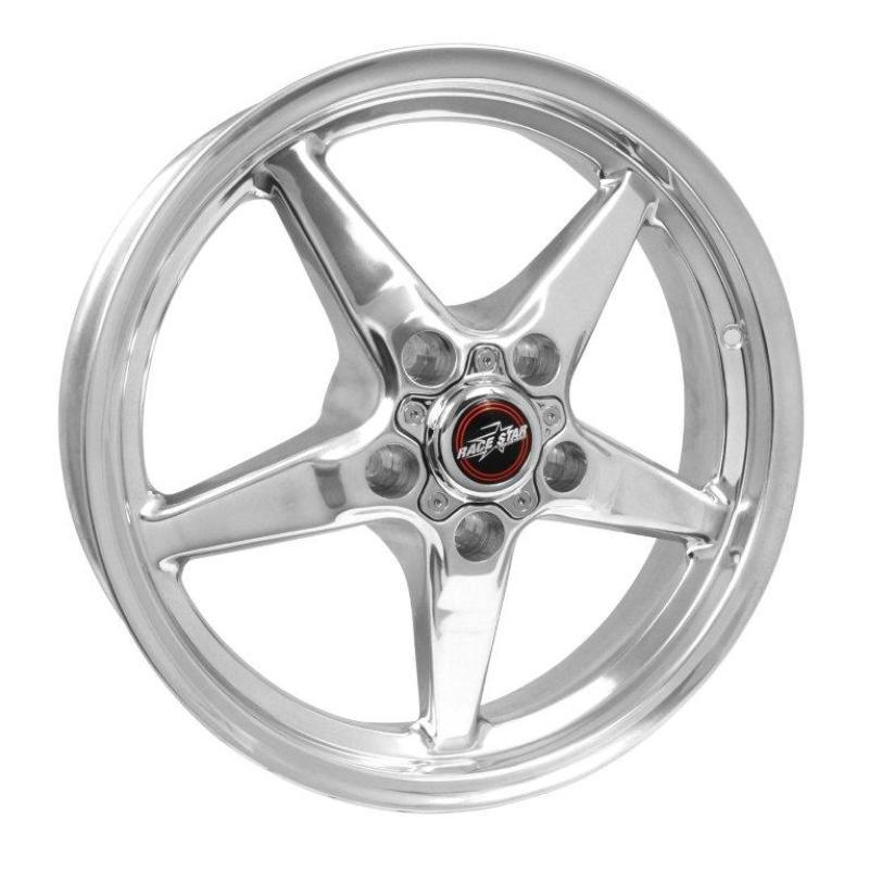 Race Star 92 Drag Star 17x4.50 5x4.50bc 1.75bs Direct Drill Polished Wheel - Corvette Realm
