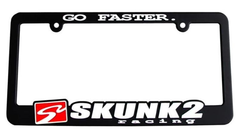 Skunk2 Go Faster License Plate Frame - Corvette Realm