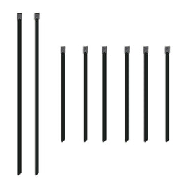 Mishimoto Set of Six 6in & Two 14in Stainless Steel Locking Ties - Corvette Realm