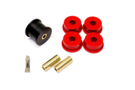 BMR 12-15 5th Gen Camaro Differential Mount Bushing Kit (Poly/Delrin Combo) - Black/Red - Corvette Realm