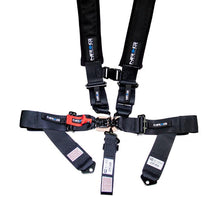 Load image into Gallery viewer, NRG SFI 16.1 5PT 3in. Seat Belt Harness / Latch Link - Black - Corvette Realm