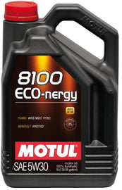 Motul 5L Synthetic Engine Oil 8100 5W30 ECO-NERGY - Ford 913C - Corvette Realm