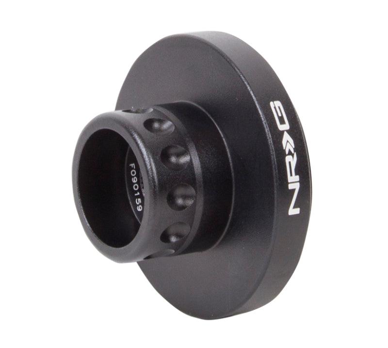 NRG Short Spline Adapter - Polaris RZR / Ranger (Secures w/OEM Lock Nut / Fits Quick Lock) - Black - Corvette Realm