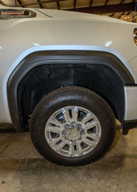 Wehrli 2020+ GMC 2500/3500HD Fender Flare Marker Light Delete Kit w/o Logo - Fine Texture Black - Corvette Realm