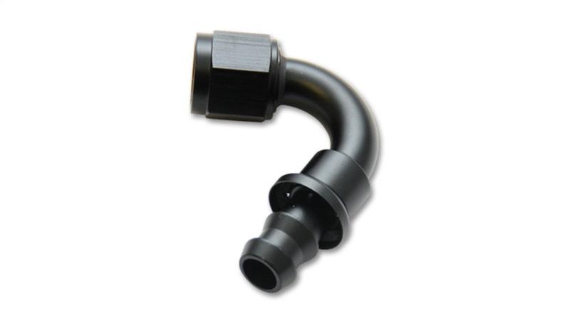 Vibrant Push-On 120 Degree Hose End Elbow Fitting - -4AN - Corvette Realm