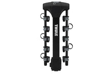 Load image into Gallery viewer, Thule Apex XT 5 - Hanging Hitch Bike Rack w/HitchSwitch Tilt-Down (Up to 5 Bikes) - Black - Corvette Realm