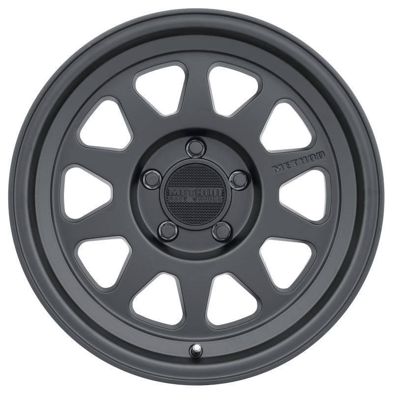 Method MR316 17x8.5 0mm Offset 5x5 71.5mm CB Matte Black Wheel - Corvette Realm