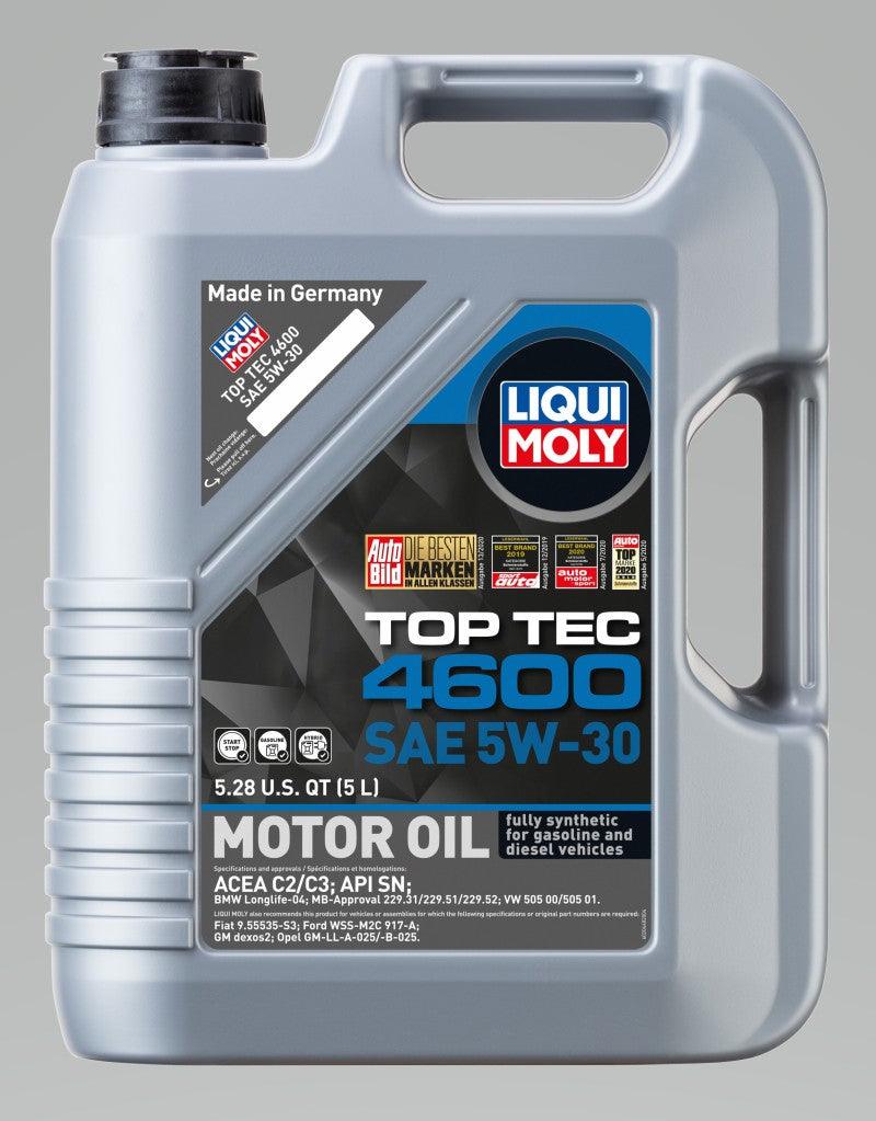 LIQUI MOLY 5L Top Tec 4600 Motor Oil SAE 5W30 - Corvette Realm