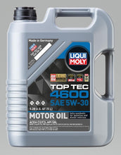 Load image into Gallery viewer, LIQUI MOLY 5L Top Tec 4600 Motor Oil SAE 5W30 - Corvette Realm