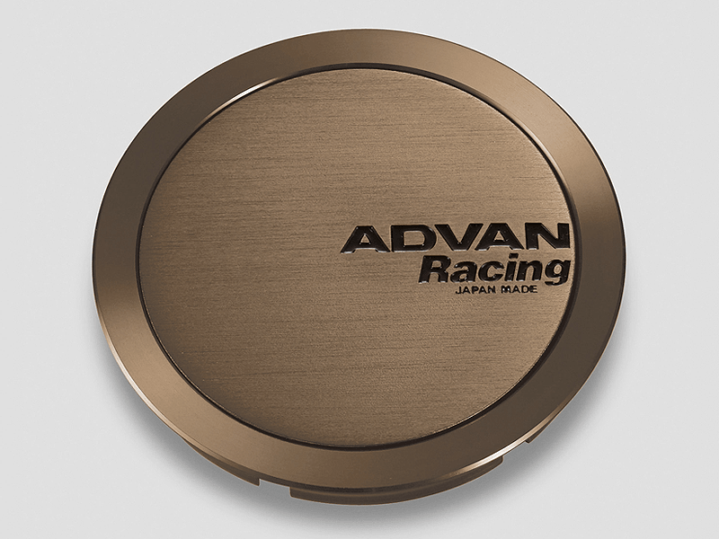 Advan 73mm Full Flat Centercap - Umber Bronze - Corvette Realm