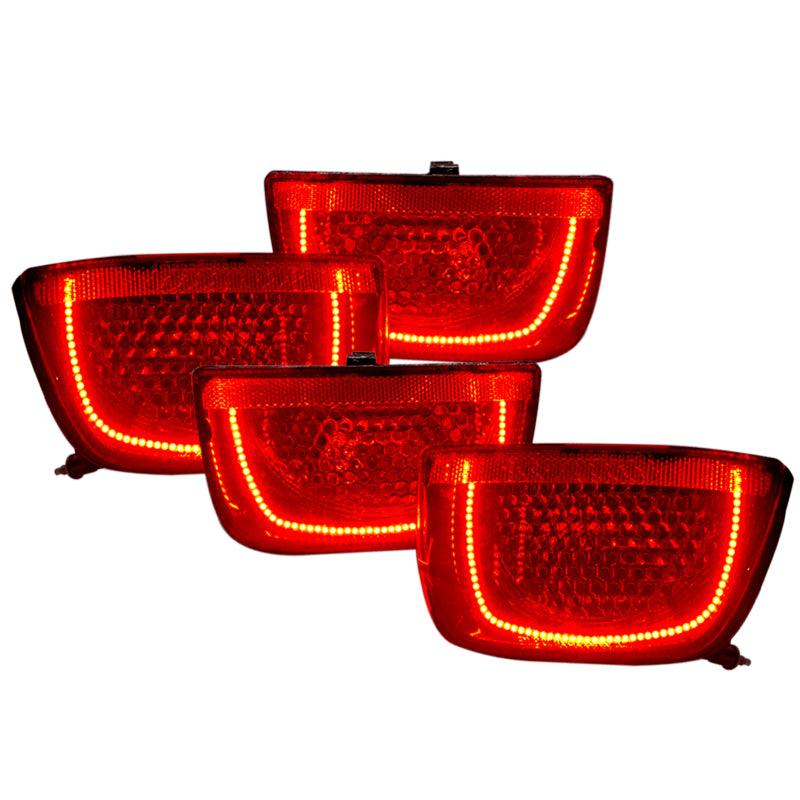 Oracle Chevy Camaro 10-13 Afterburner 2.0 Tail Light Halo Kit - Red - Corvette Realm