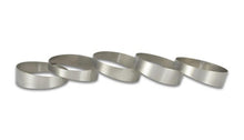 Load image into Gallery viewer, Vibrant 3in O.D. Titanium Pie Cuts - Set of 5 - Corvette Realm