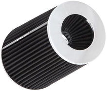 Load image into Gallery viewer, Spectre Adjustable Conical Air Filter 9-1/2in. Tall (Fits 3in. / 3-1/2in. / 4in. Tubes) - Black - Corvette Realm