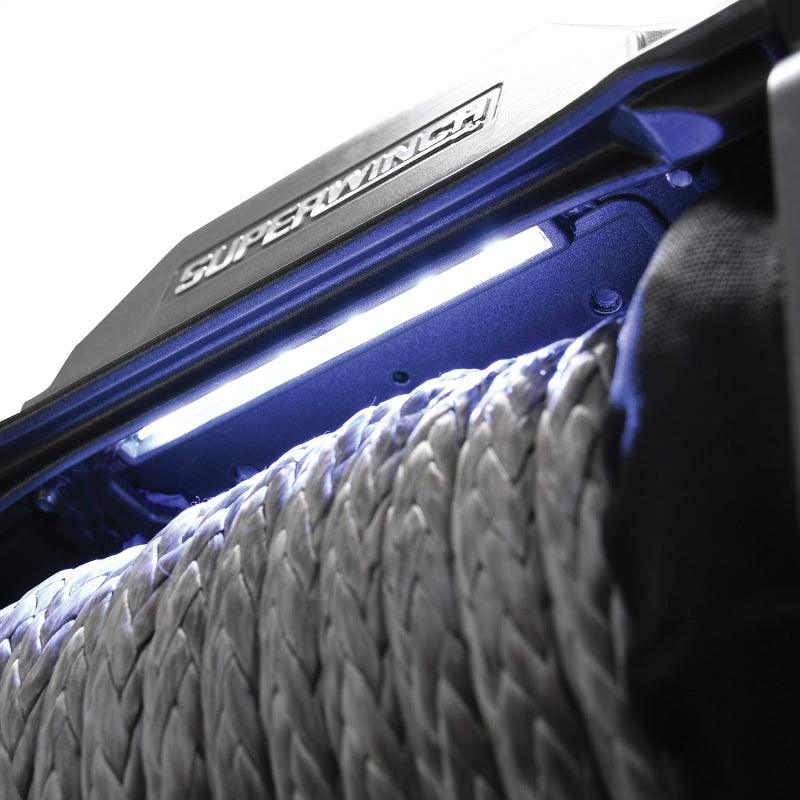 Superwinch 10000 LBS 12V DC 3/8in x 80ft Synthetic Rope SX 10000 Winch - Corvette Realm