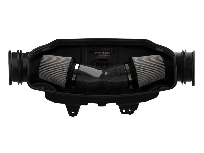 aFe 2020 Corvette C8 Track Series Carbon Fiber Cold Air Intake System With Pro DRY S Filters - Corvette Realm