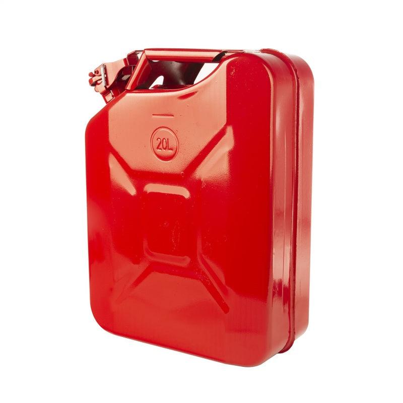 Rugged Ridge Jerry Can Red 20L Metal - Corvette Realm