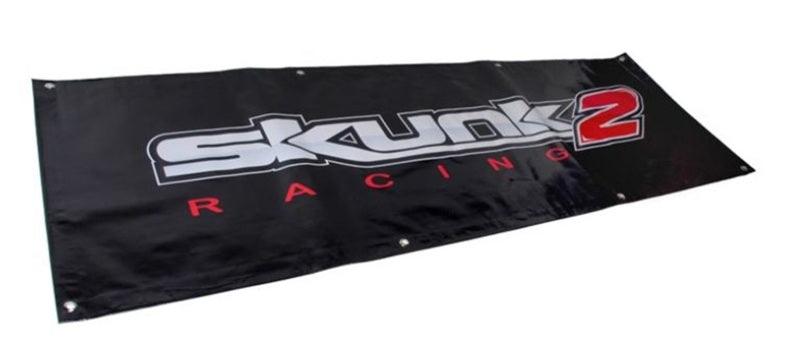 Skunk2 5 FT. Vinyl Shop Banner (Black) - Corvette Realm