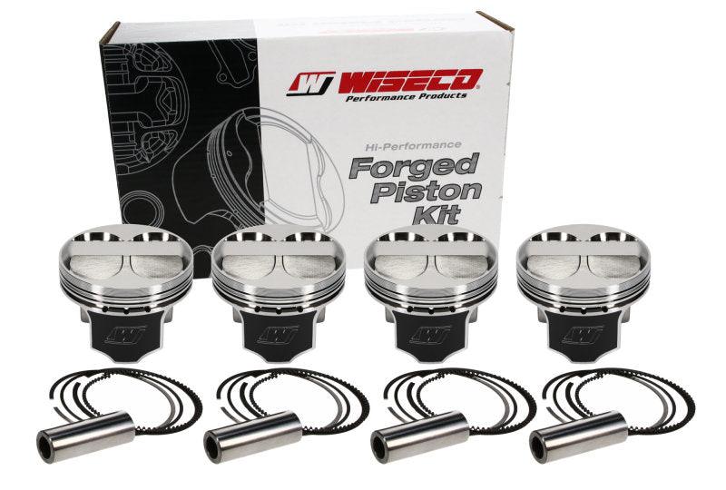 Wiseco Acura 4v DOME +2cc STRUTTED 84.0MM Piston Kit - Corvette Realm