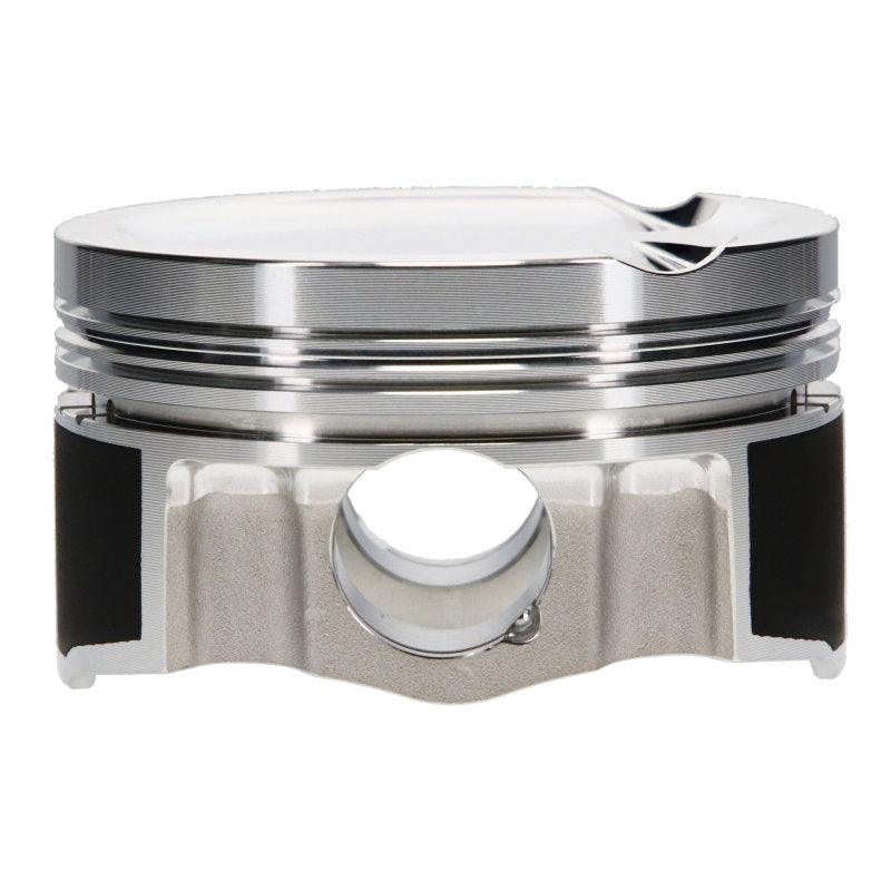 JE Pistons 2013+ VW/Audi 2.0T TSI (22mm Pin) 83mm Bore 10.0:1 CR -5.2cc Dish FSR Piston (Set of 4) - Corvette Realm