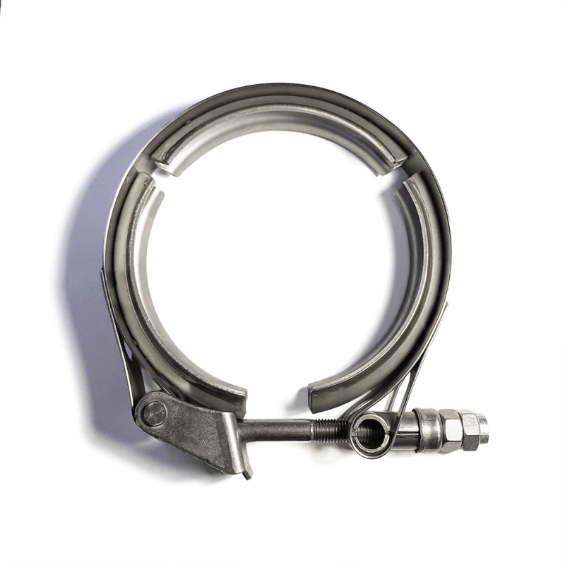 Ticon Industries 3in Stainless Steel V-Band Clamp - Quick Release - Corvette Realm