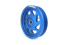 Load image into Gallery viewer, Perrin 2022 BRZ/86 / 19-22 Subaru WRX Lightweight Crank Pulley (FA/FB Eng w/Small Hub) - Blue - Corvette Realm