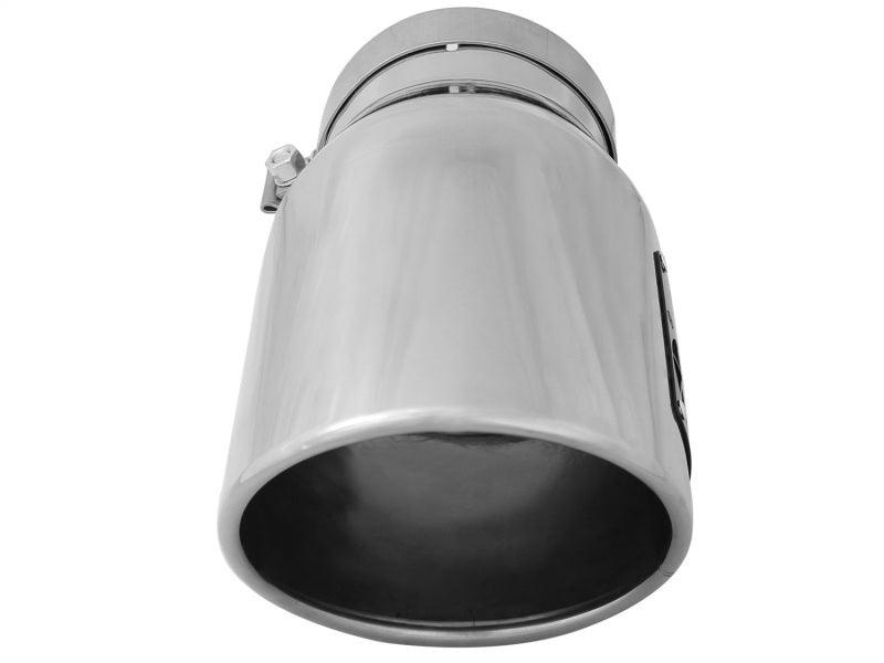 aFe Diesel Exhaust Tip Bolt On Black 5in Inlet x 7in Outlet x 12in - Right - Corvette Realm