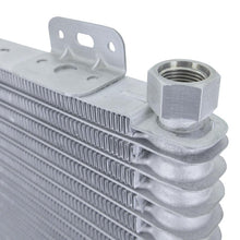 Load image into Gallery viewer, Mishimoto 13-Row Stacked Plate Transmission Cooler - Silver - Corvette Realm