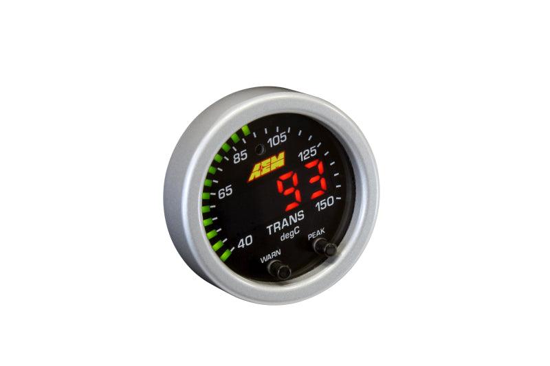 AEM X-Series Temperature 100-300F Gauge Kit (ONLY Black Bezel and Water Temp. Faceplate) - Corvette Realm